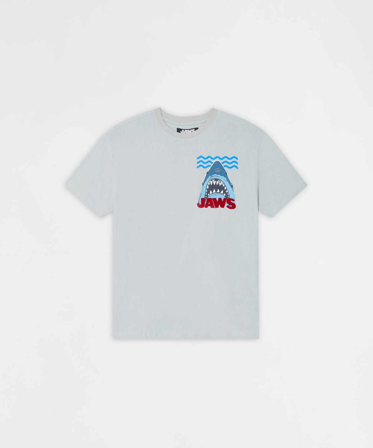 Reason Clothing Trusted Jaws Deep Water Graphic Short Sleeve Tee - Light Blue