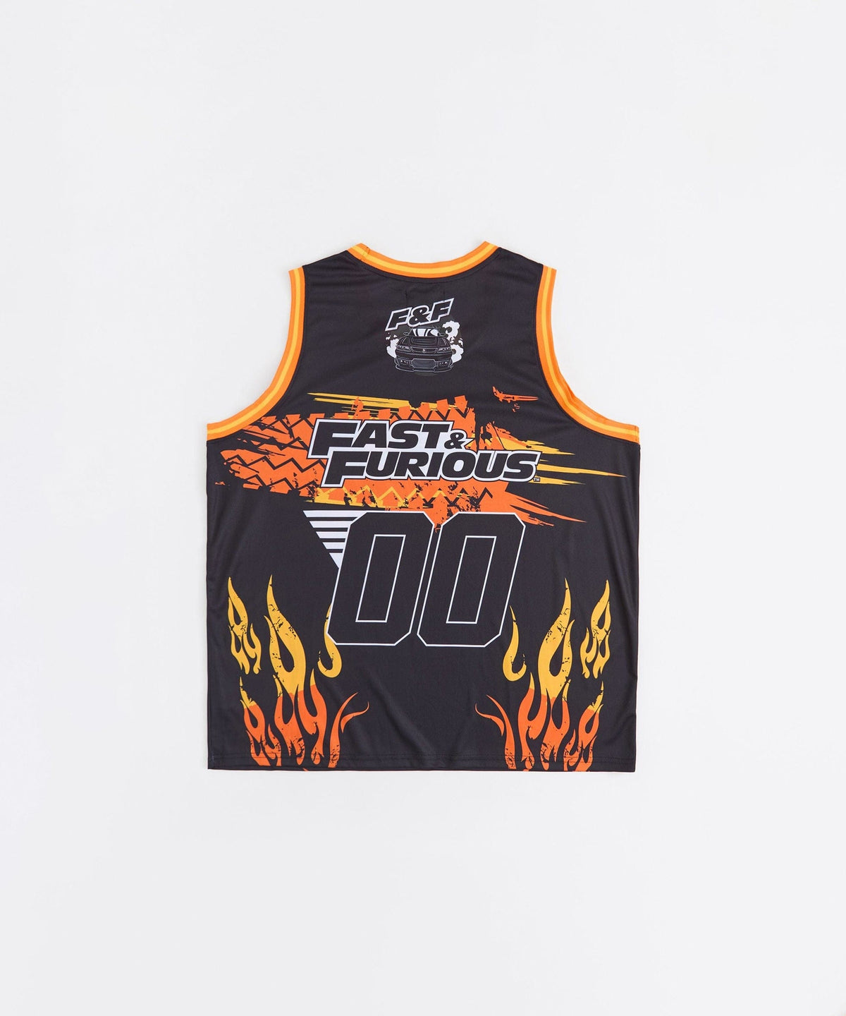 Reason Clothing Trending Fast & Furious Burnout Women's Plus Size Sleeveless Basketball Jersey