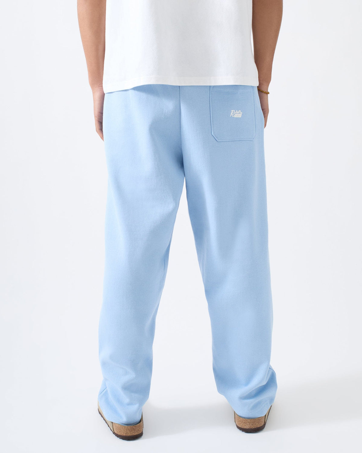 Reason Clothing Exclusive Classic Open Hem Pant - Blue