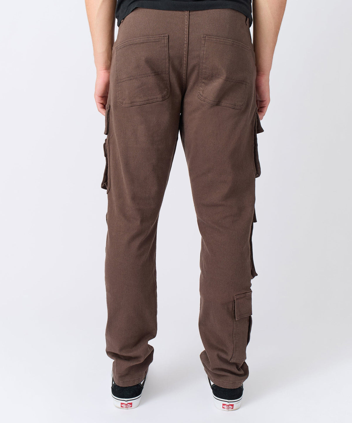 Reason Clothing Exclusive Loadout Cargo Denim Pants - Brown