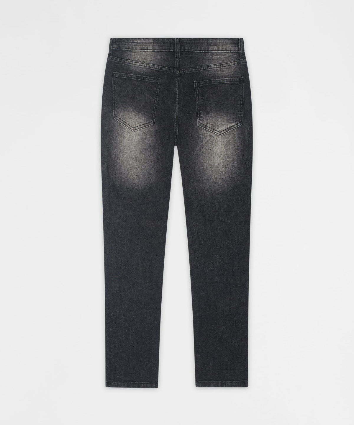 Reason Clothing Recommended Frosted Distressed Skinny Jeans - Grey