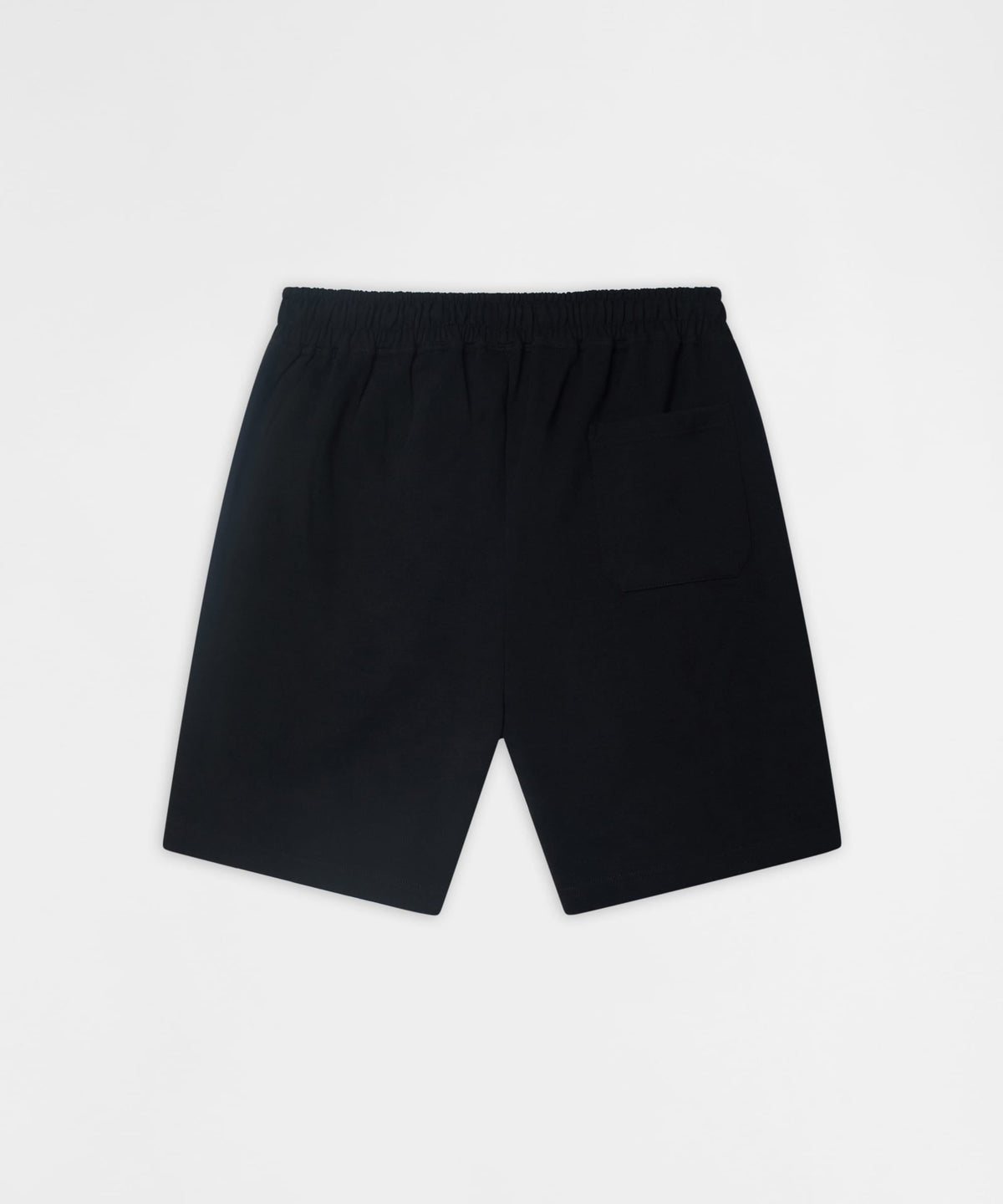 Reason Clothing Smart Buy Monocle Embroidered Fleece Shorts - Black