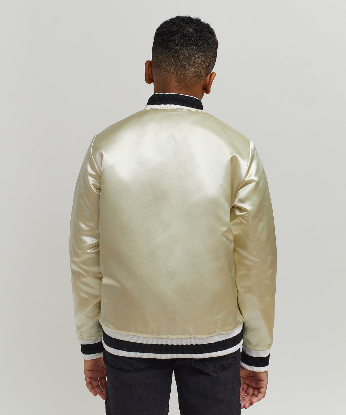 Reason Clothing Featured Kids Ply Hard Satin Jacket
