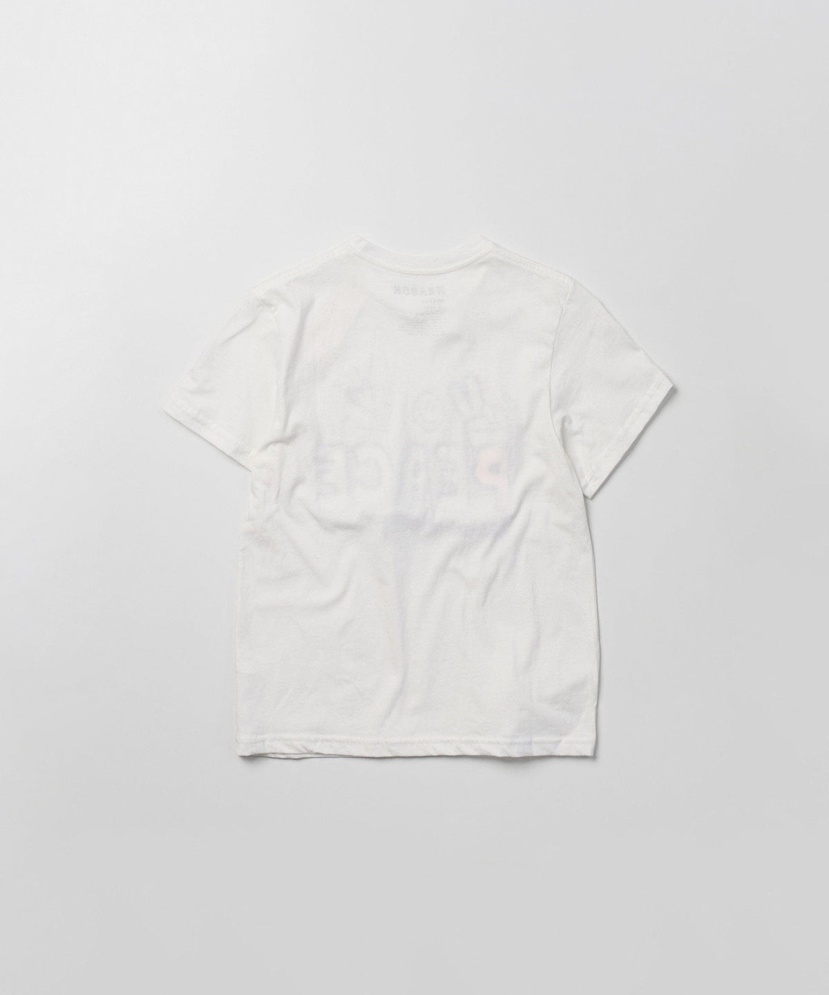 Reason Clothing Recommended Peace Kid's Graphic Short Sleeve Tee - White