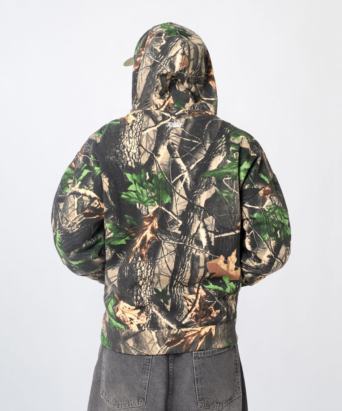 Reason Clothing Hot Sale Essential Pull Over Boxy Fit Hoodie - Brown Tree