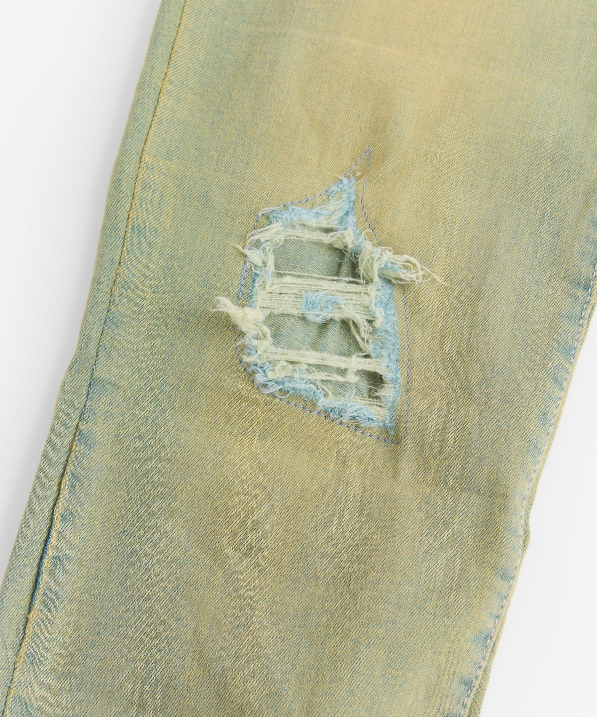 Reason Clothing Sale Essential Distressed Skinny Jeans - Vintage Blue