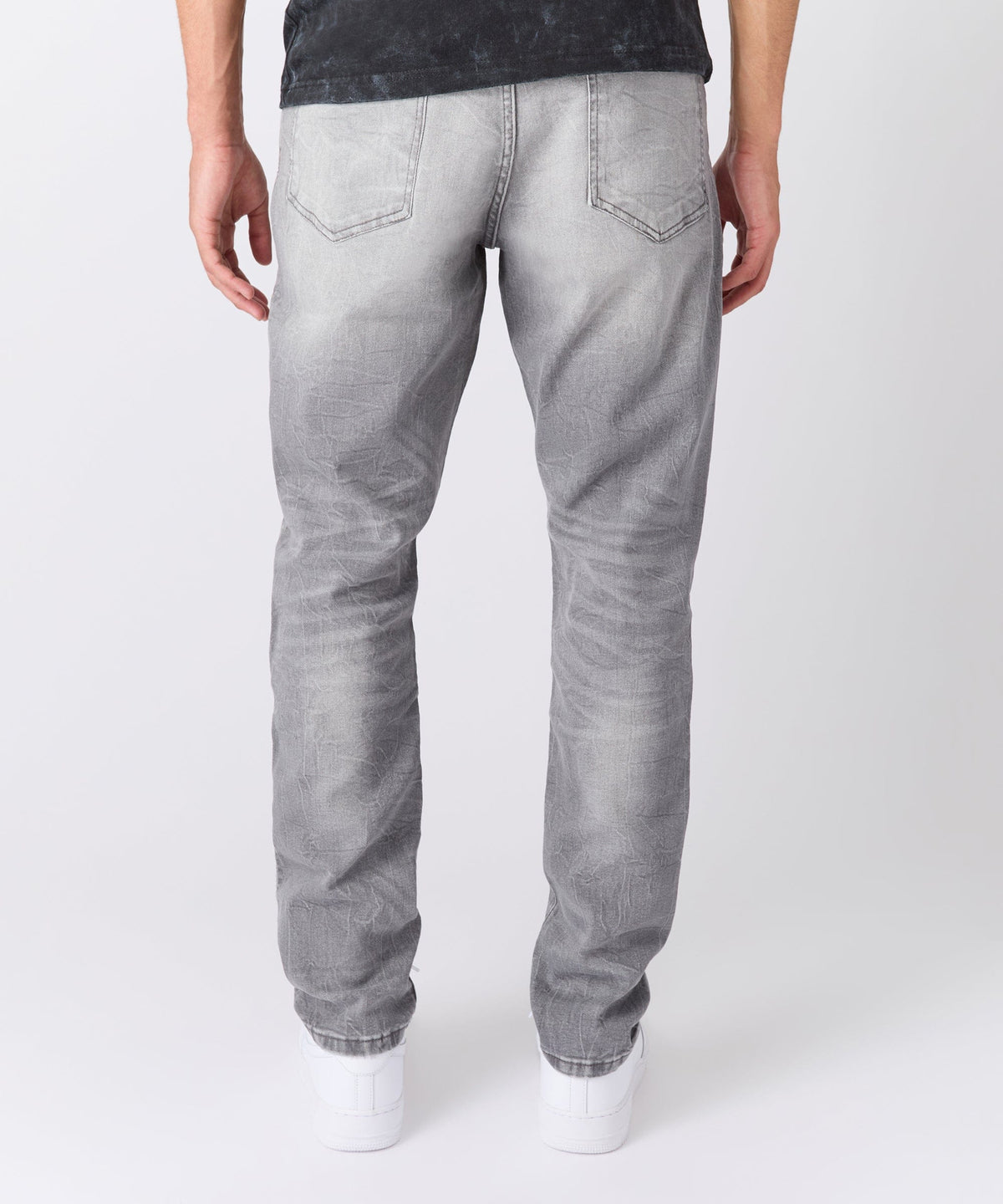 Reason Clothing Hot Sale Men's Skinny Denim Pant - Grey
