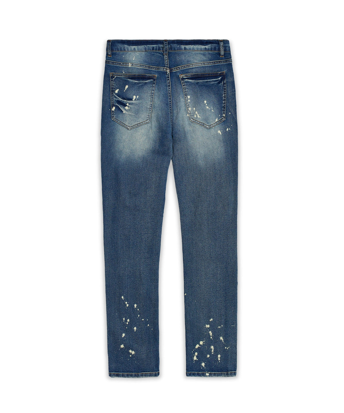 Reason Clothing Classic Stitchworks Plus Size Denim Jeans - Blue