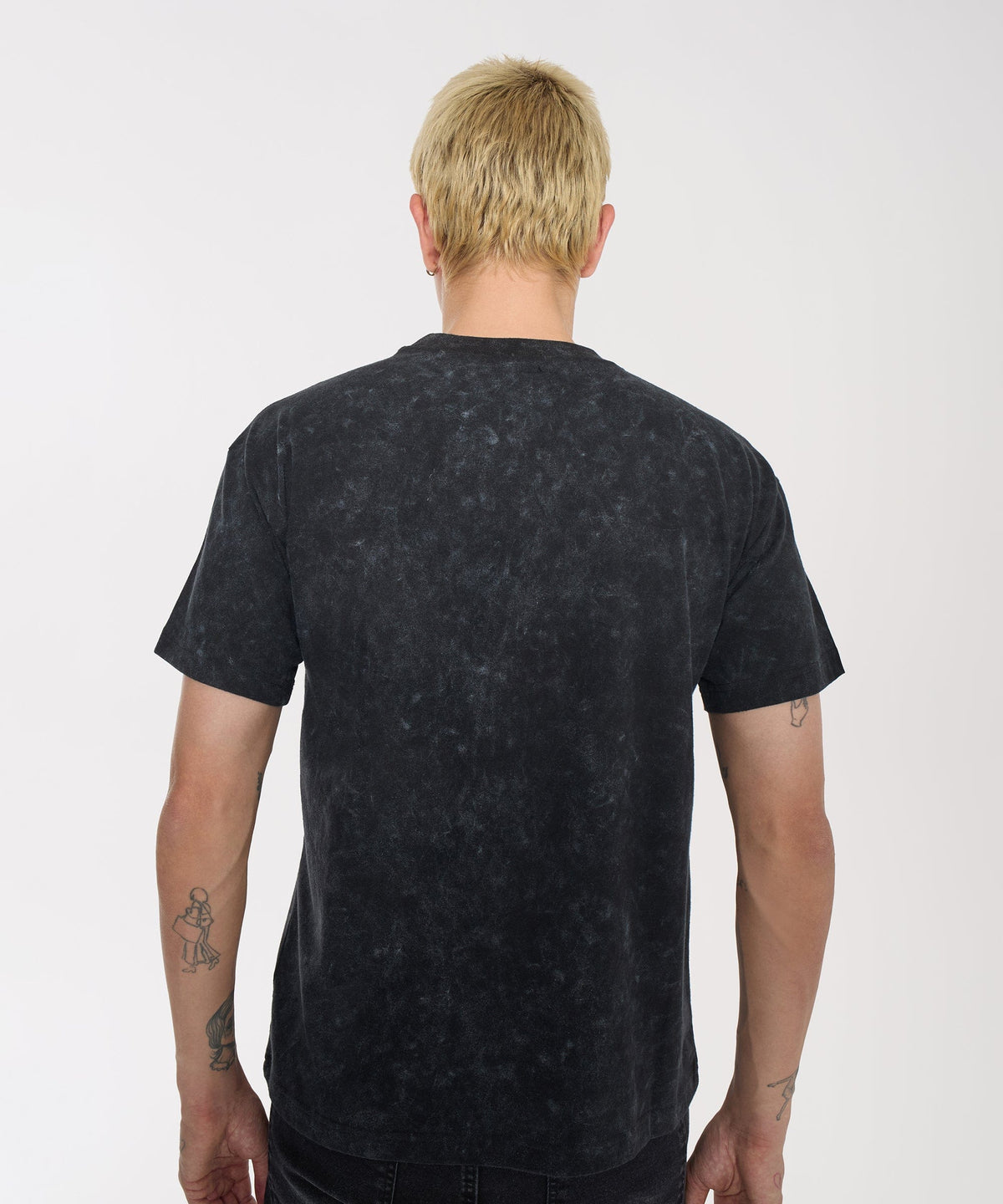Reason Clothing Customer Favorite Scarface City Skyline Washed Tee - Black