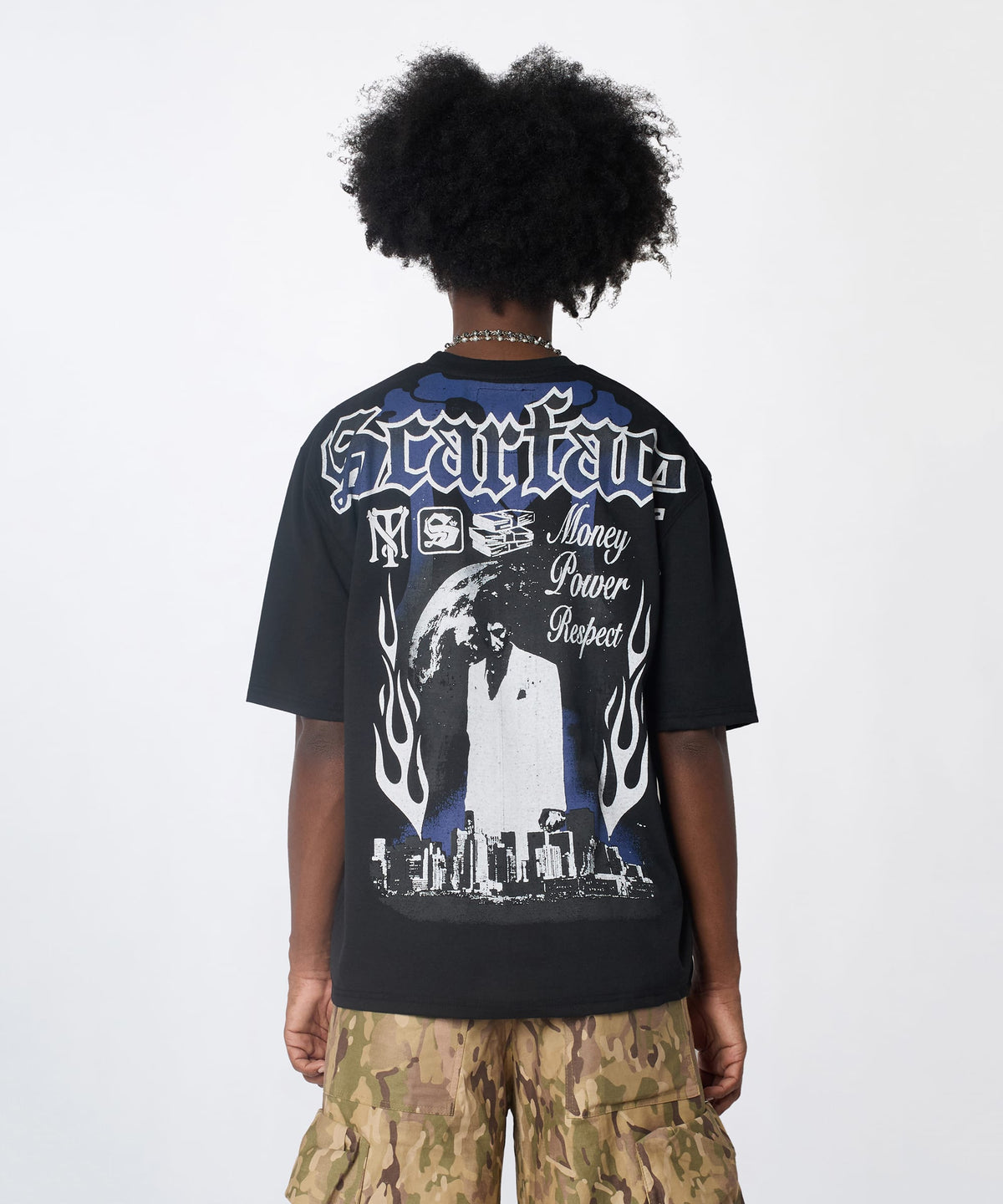 Reason Clothing Trusted Scarface Graphic Tee - Black