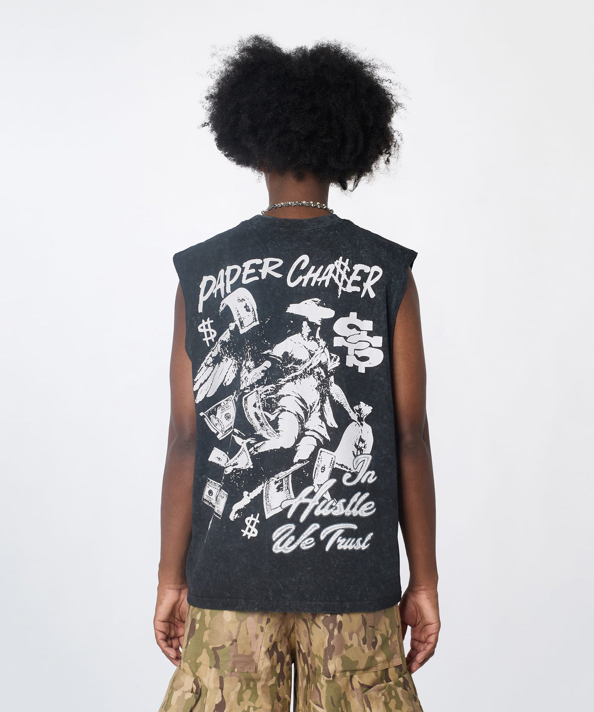 Reason Clothing Great Value Muscle Short Sleeve Tee - Washed Black