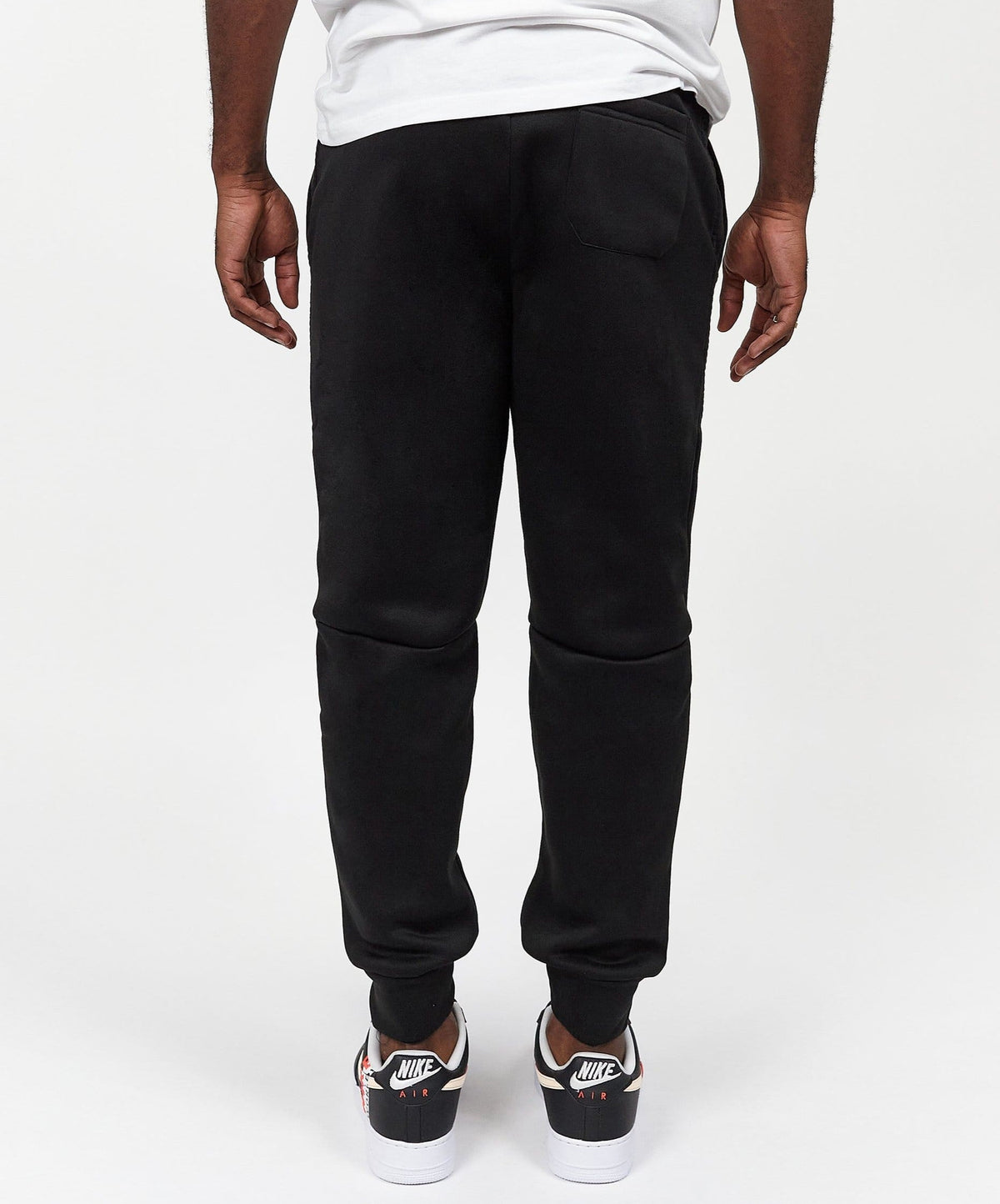 Reason Clothing Value Justin Moto Cuffed Slim Fit Black Jogger