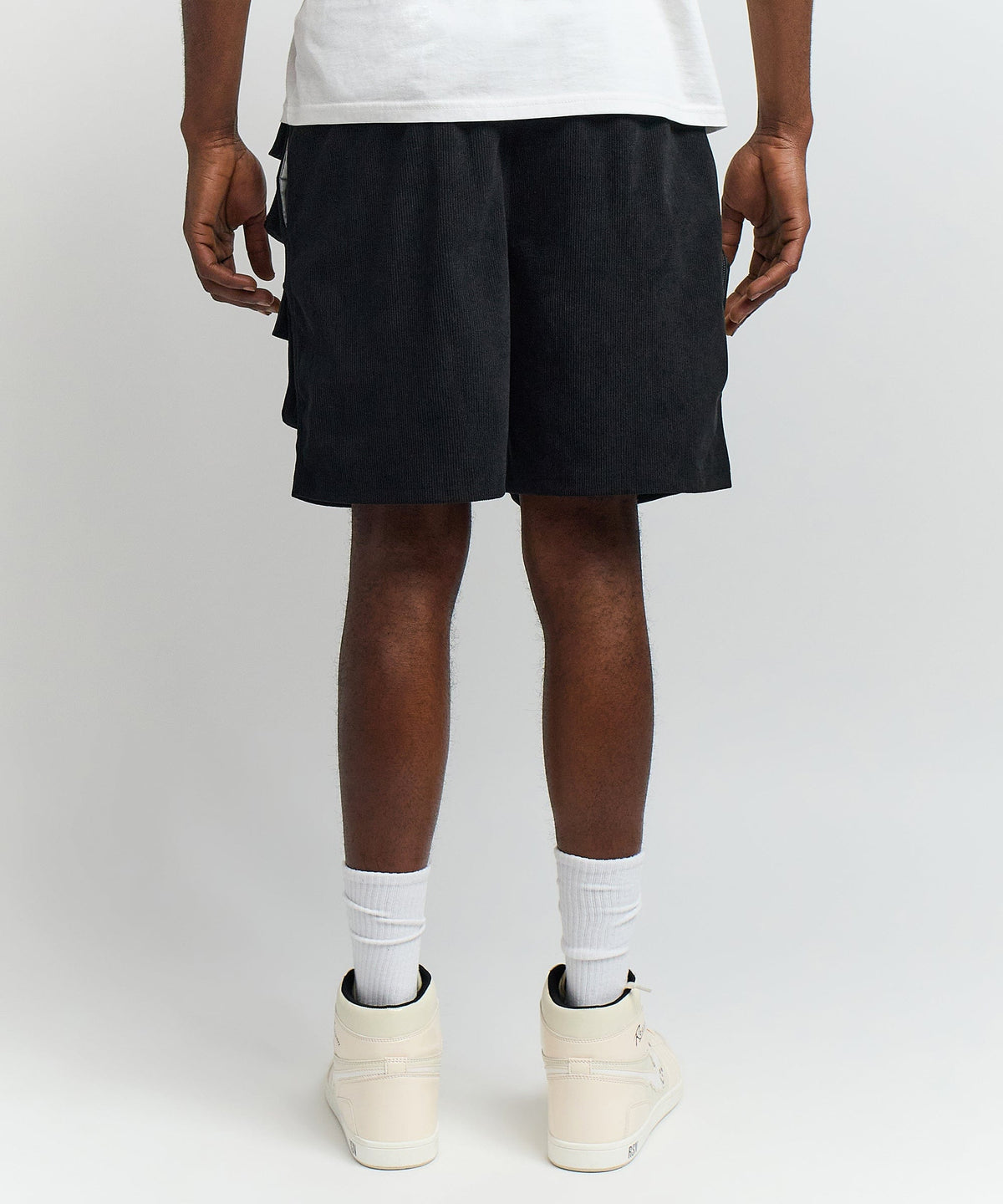 Reason Clothing Hot Sale Utility Shorts - Black