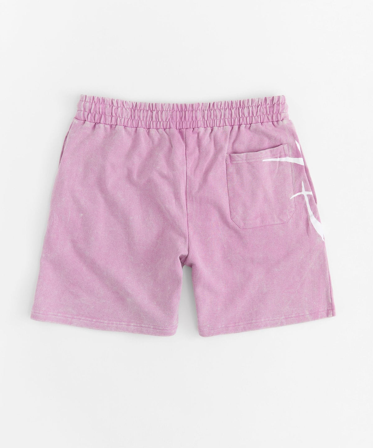 Reason Clothing Sale Washed Out Athletic Fit Short -Purple