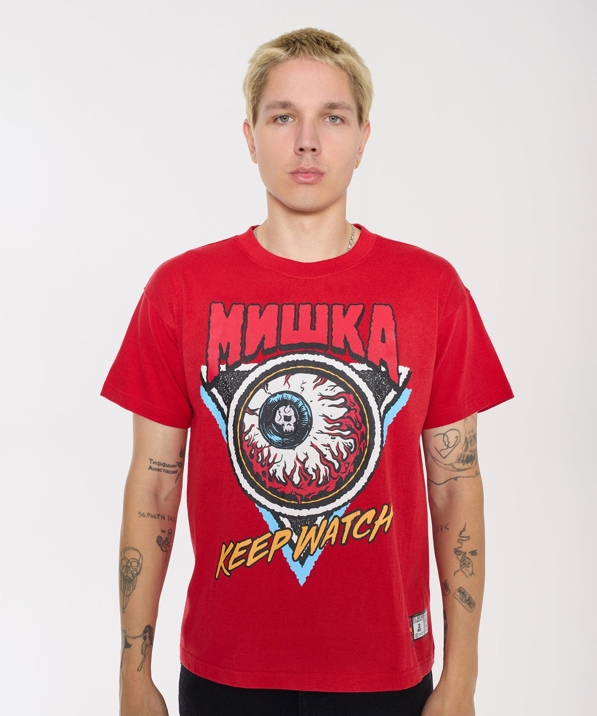 Reason Clothing Latest Mishka Keep Watch Emblem Tee