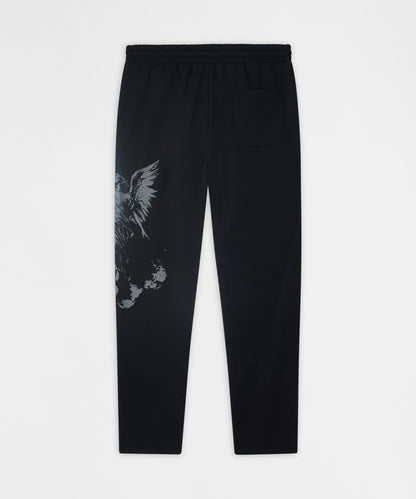 Reason Clothing Exclusive Sin Again PU Applique Pants - Black