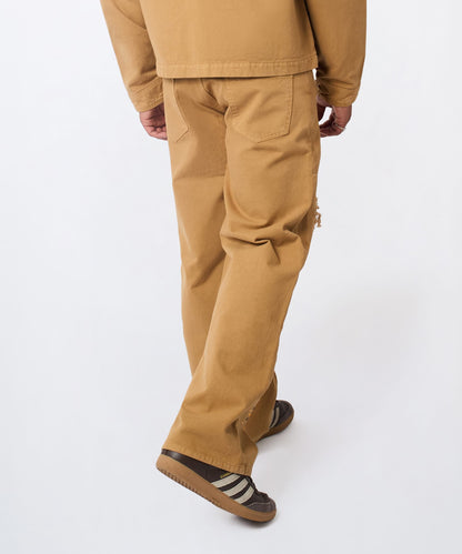 Reason Clothing Hot Sale Constellation Studded Distressed Denim Jeans - Khaki