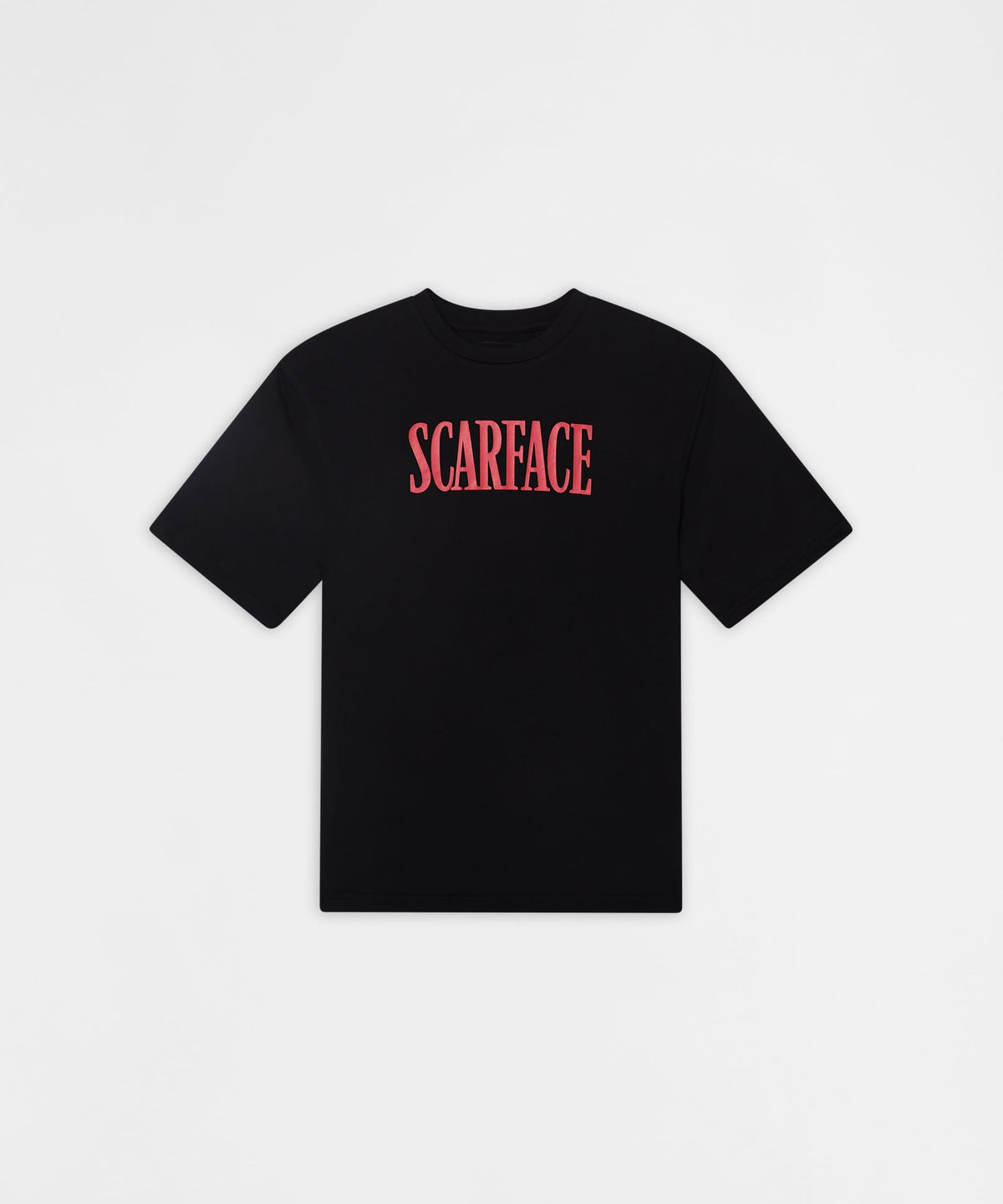 Reason Clothing Premium Scarface Washed Short Sleeve Tee - Black