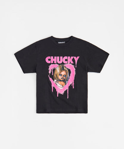 Reason Clothing Everyday Chucky Tiffany Graphic Short Sleeve Tee - Black