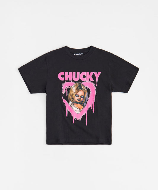 Reason Clothing Everyday Chucky Tiffany Graphic Short Sleeve Tee - Black