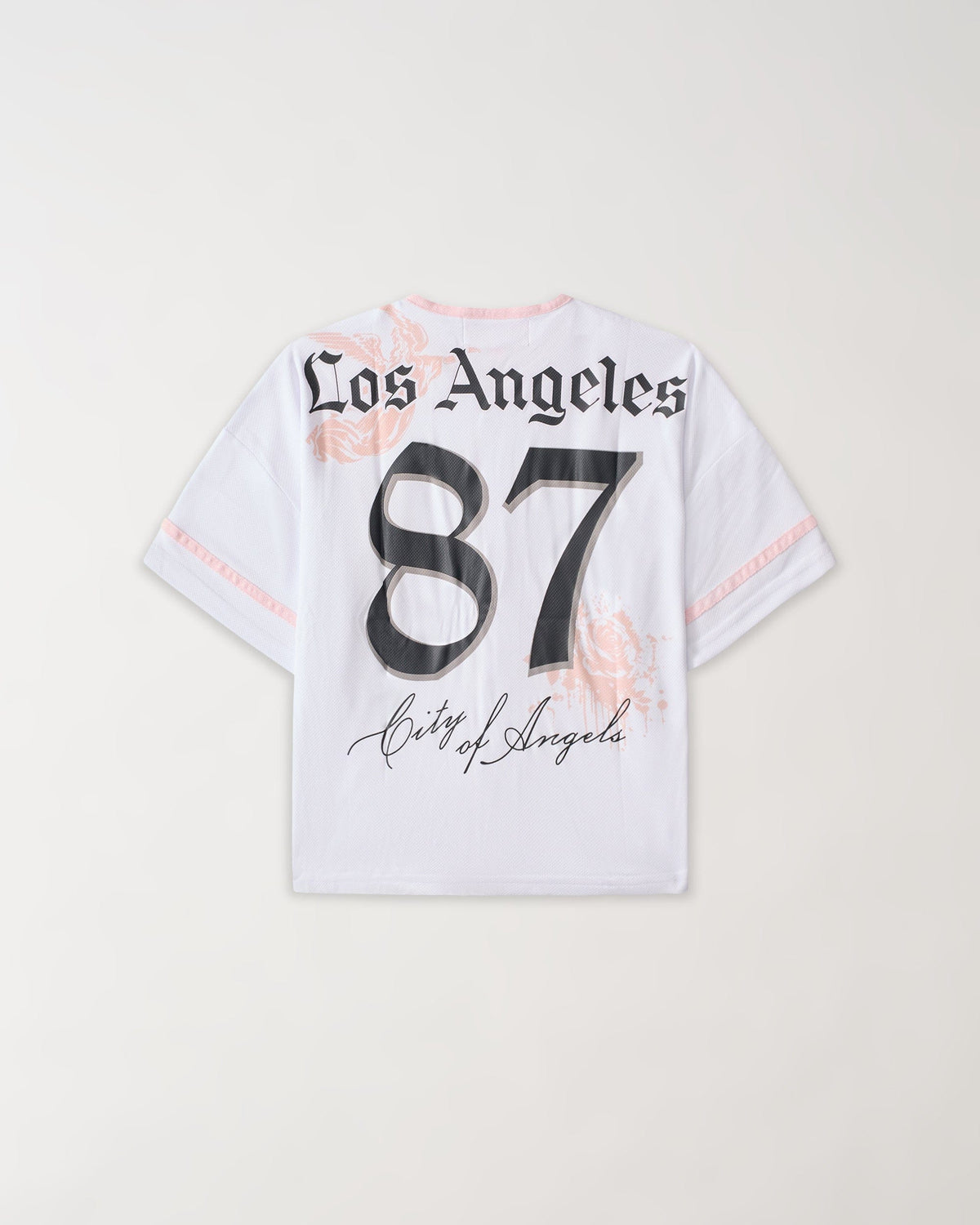 Reason Clothing Top Pick Los Angeles Sweet Rebel Women's Graphic Short Sleeve Cropped Shirt