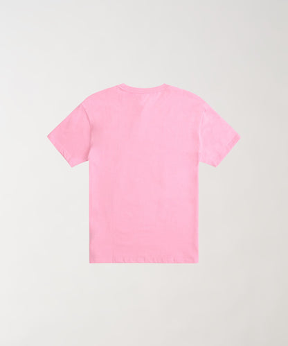 Reason Clothing New Women Aint A Saint Short Sleeve Tee - Pink