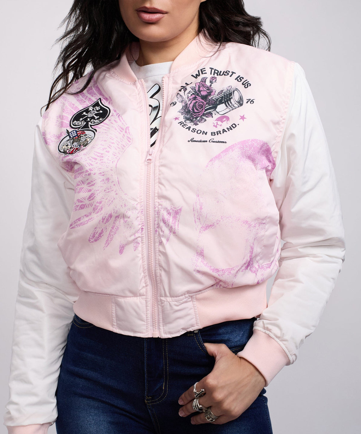 Reason Clothing Classic All We Trust Varsity