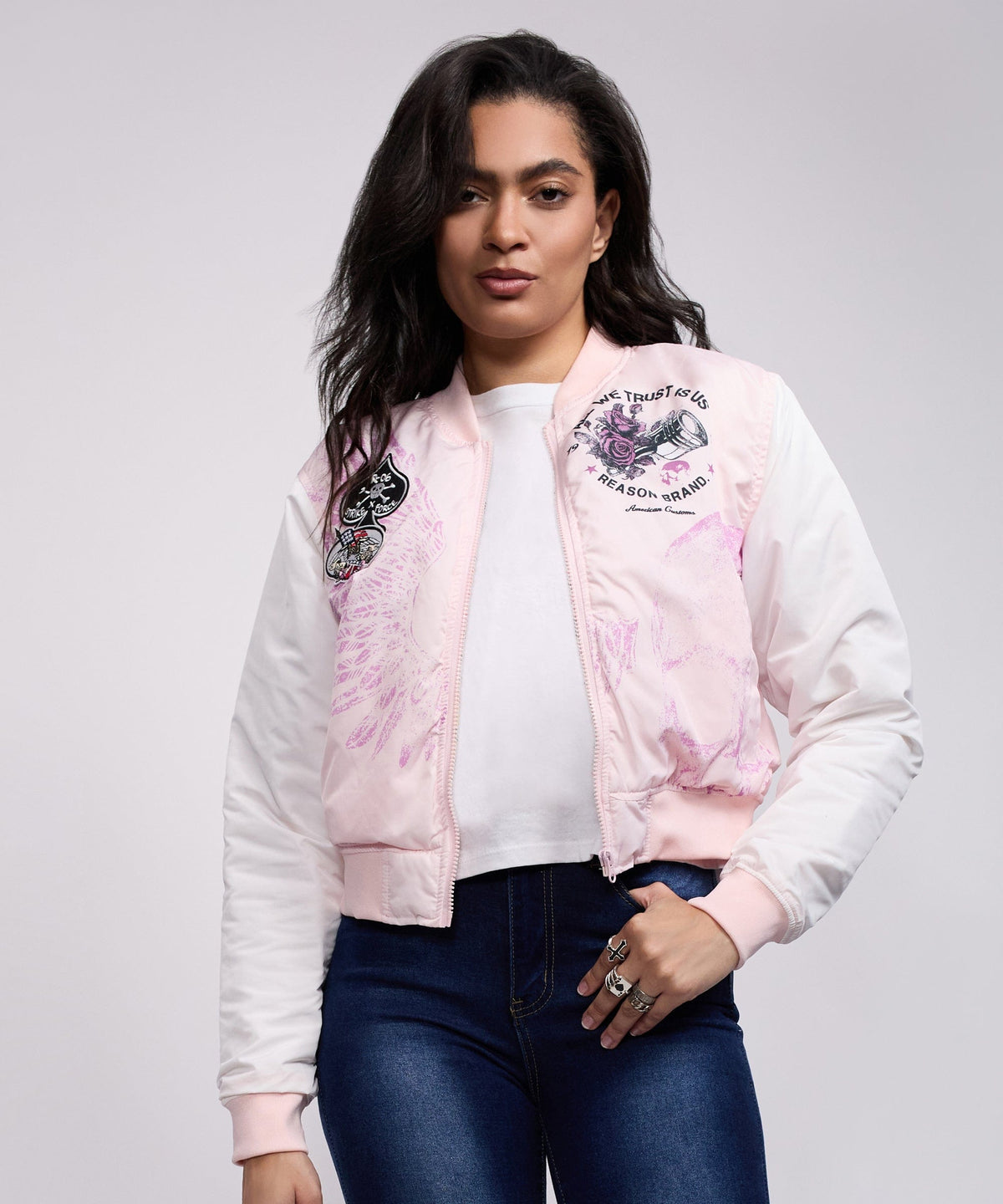 Reason Clothing Classic All We Trust Varsity