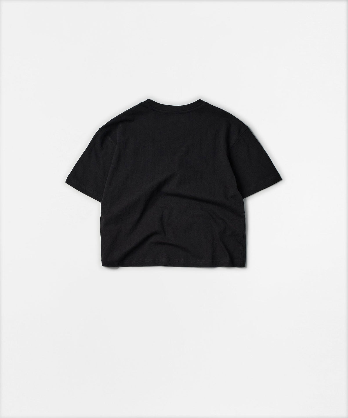 Reason Clothing Trusted Popeye Classic Women's Graphic Short Sleeve Cropped Tee - Black