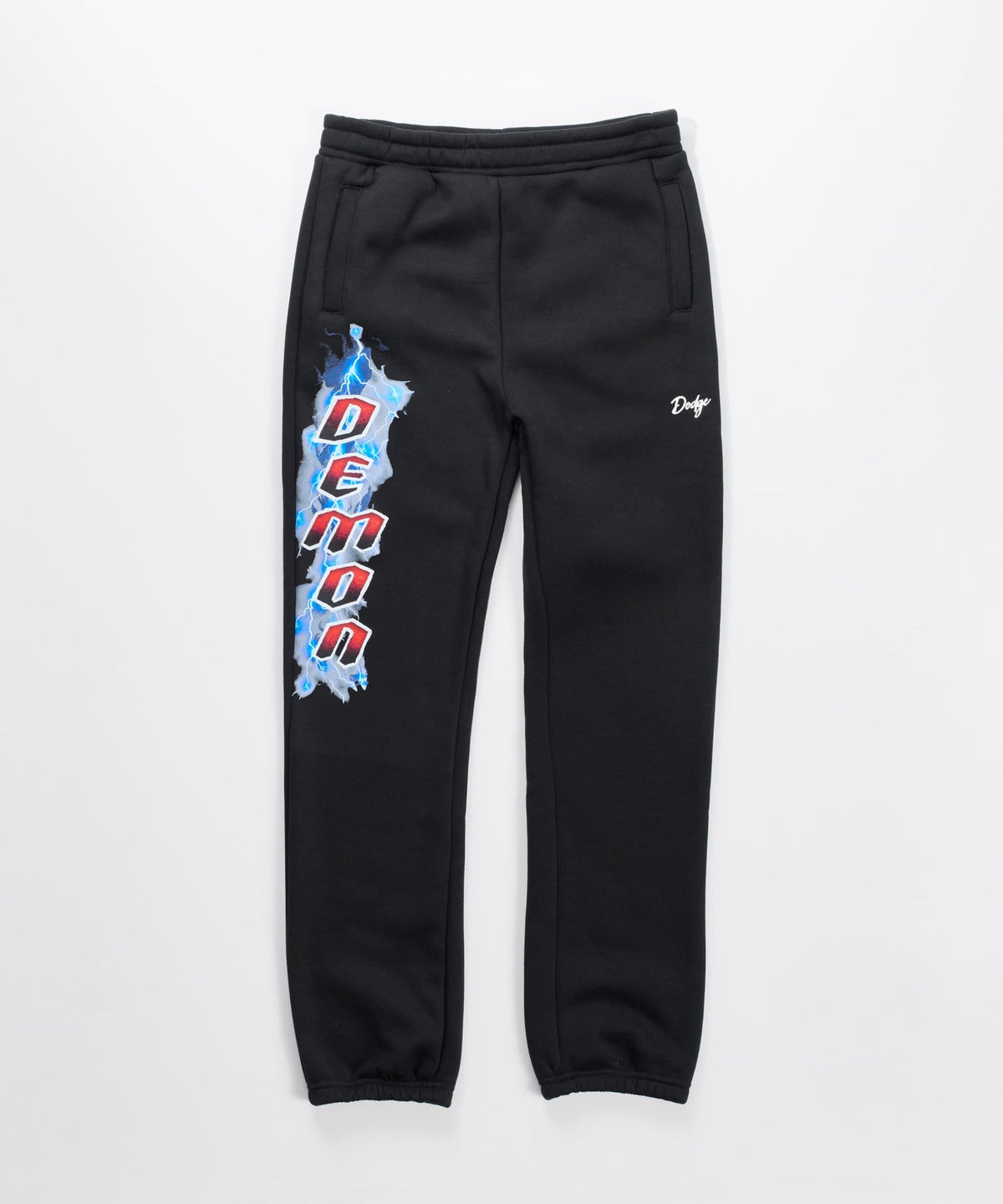 Reason Clothing New Dodge Demon Lightning Kid's Jogger - Black