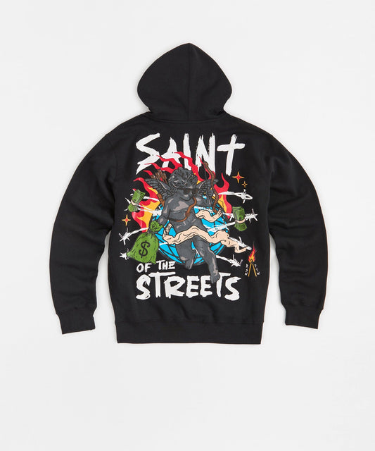 Reason Clothing Signature Kids Saint Hoodie - Black