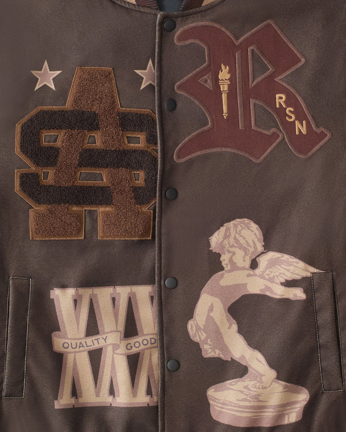 Reason Clothing Premium Champions Varsity Jacket