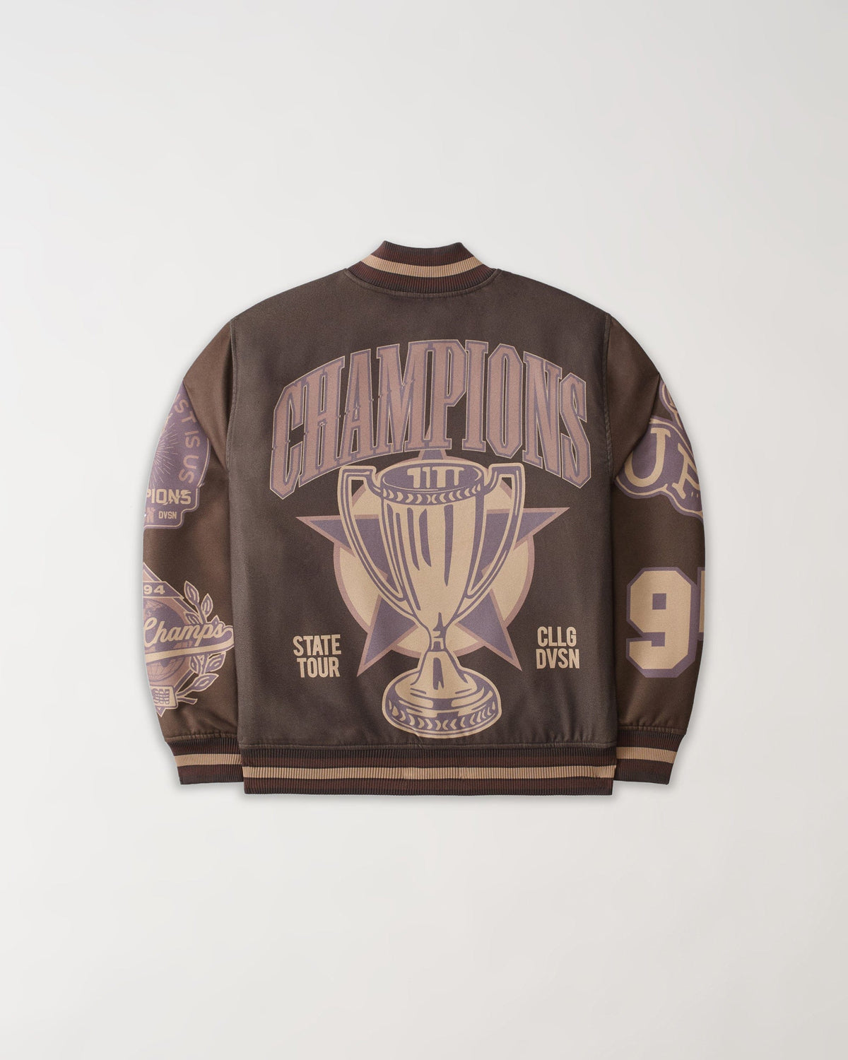 Reason Clothing Premium Champions Varsity Jacket
