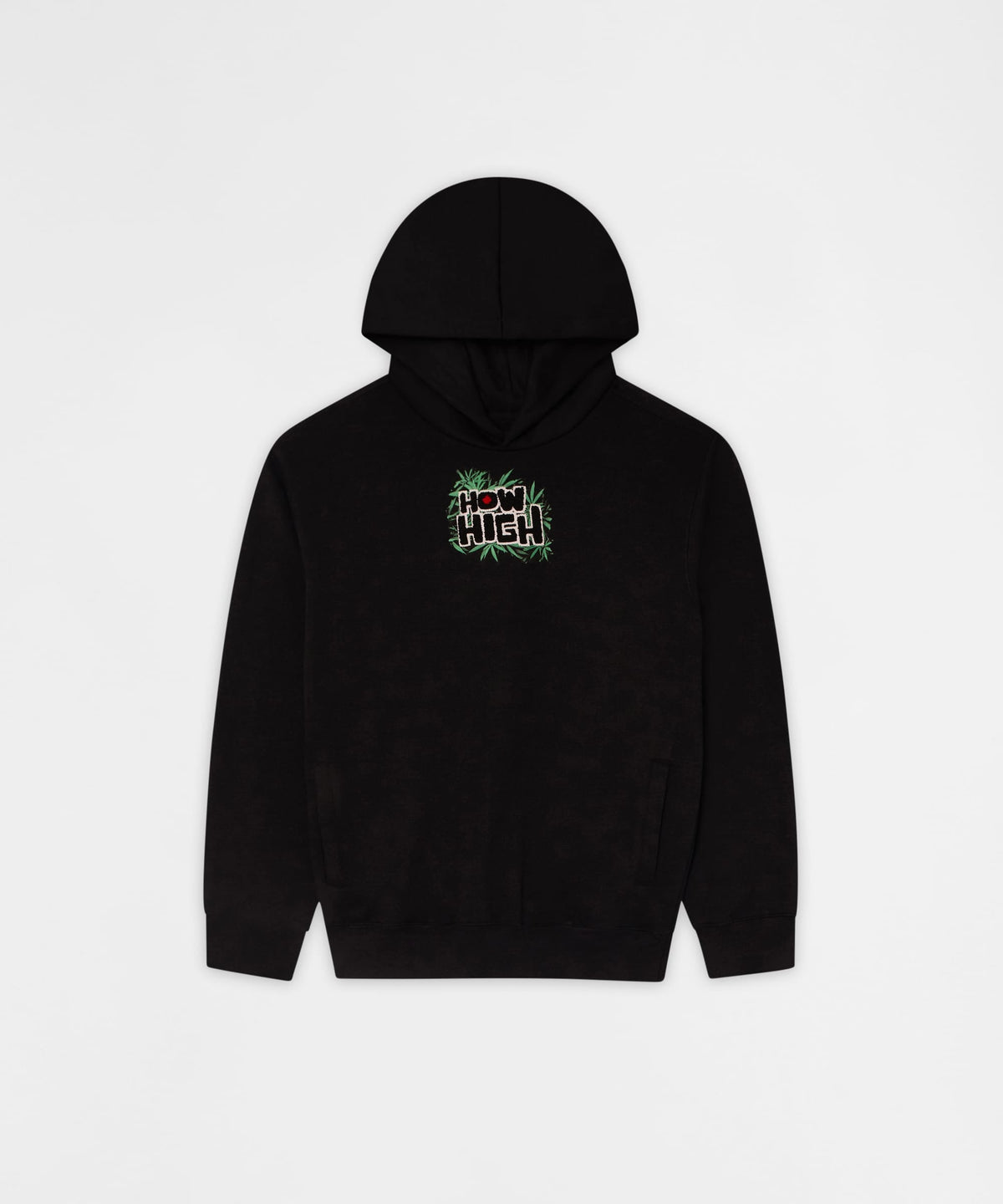 Reason Clothing Everyday How High They've Got Their Degrees Graphic Hoodie - Black