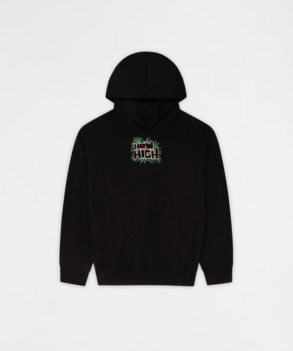 Reason Clothing Everyday How High They've Got Their Degrees Graphic Hoodie - Black