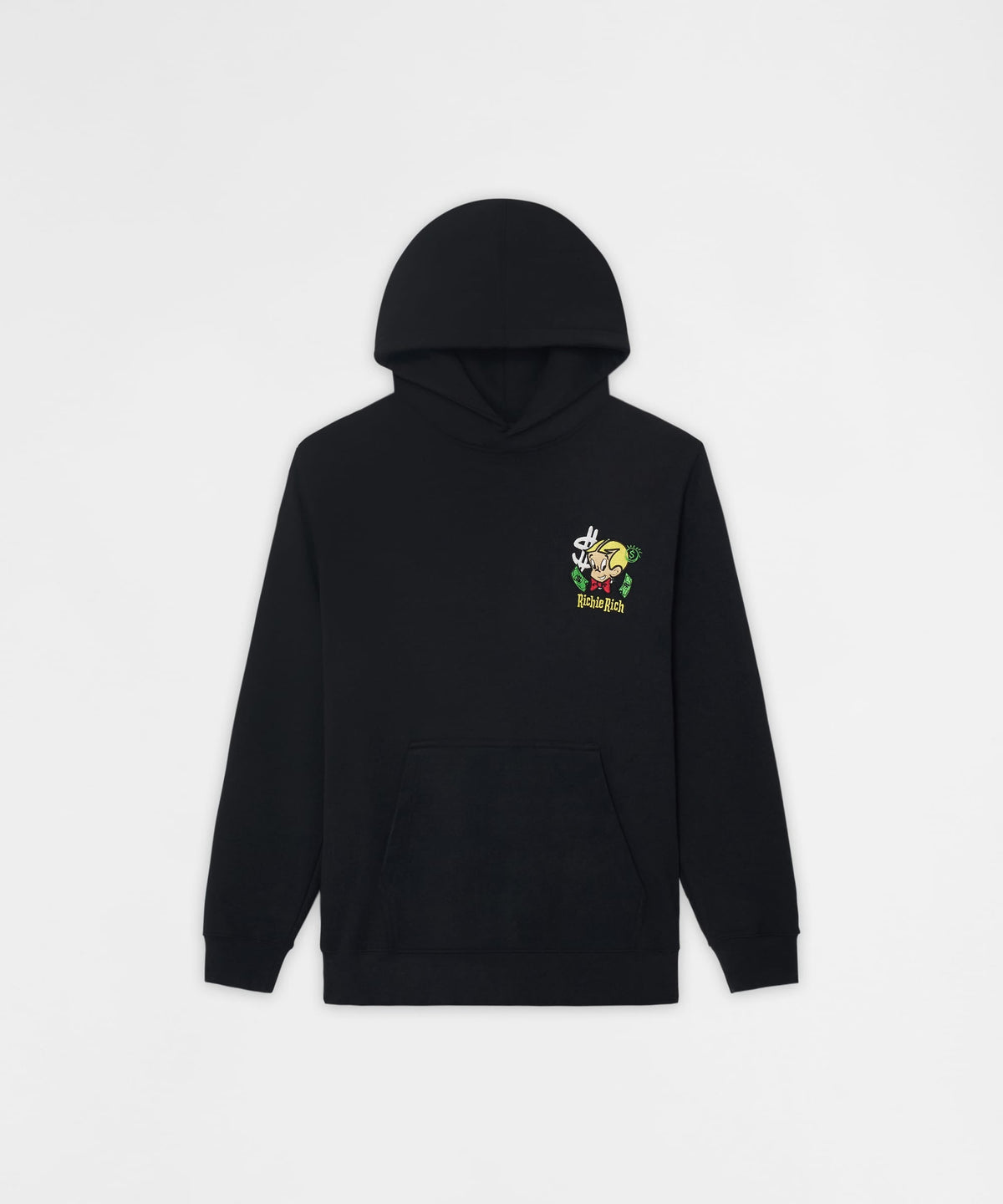 Reason Clothing New Richie Rich We Keep Winning Graphic Hoodie - Black