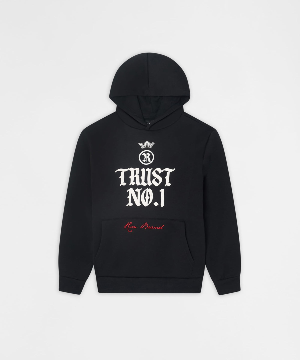 Reason Clothing Premium Trust No. 1 Graphic Long Sleeve Hoodie - Black