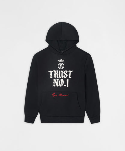 Reason Clothing Premium Trust No. 1 Graphic Long Sleeve Hoodie - Black