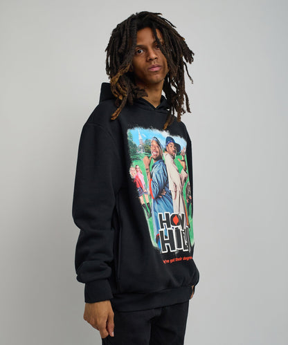 Reason Clothing Deals How High They've Got Their Degrees Graphic Hoodie - Black