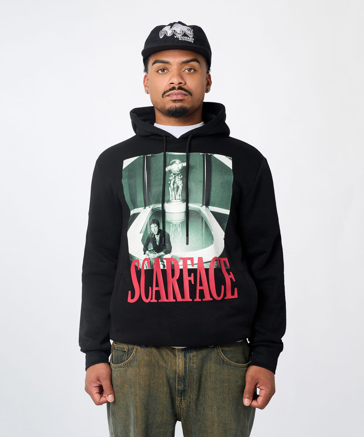 Reason Clothing Deals Scarface The World Is Yours Hoodie - Black