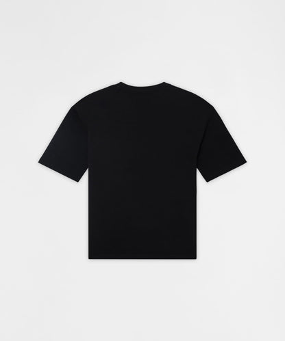 Reason Clothing Hot Sale Untouchable Chenille Patched Short Sleeve Tee - Black