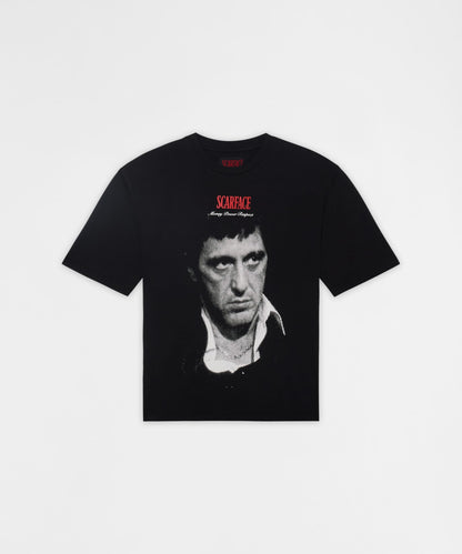 Reason Clothing Recommended Scarface MPR Grephic Tee - Black