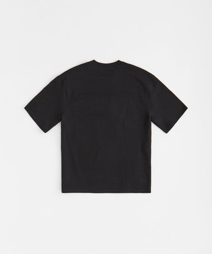 Reason Clothing Sale Raise The Standard Chenille Patched Short Sleeve Tee - Black