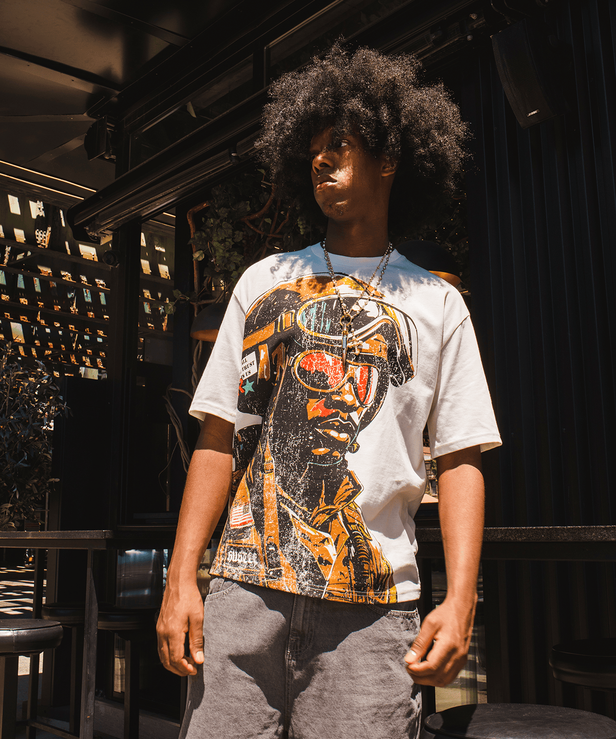 Reason Clothing Essential Soldier Respect All Short Sleeve Tee - Cream