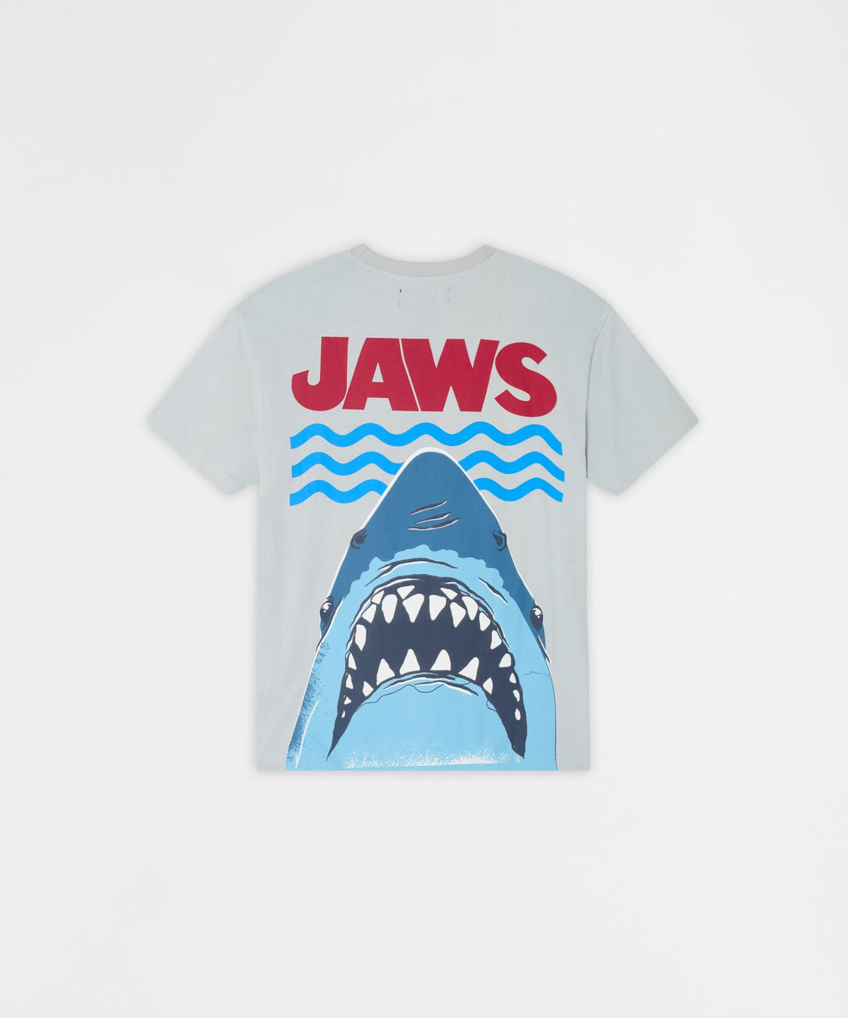 Reason Clothing Trusted Jaws Deep Water Graphic Short Sleeve Tee - Light Blue