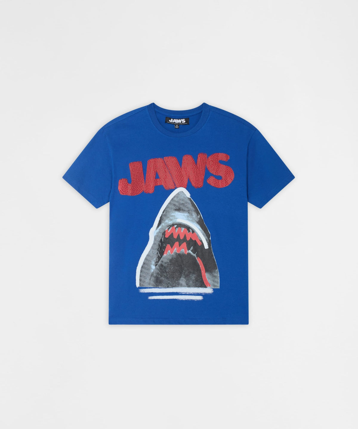 Reason Clothing Best Price Jaws White Shark Short Sleeve Tee - Blue