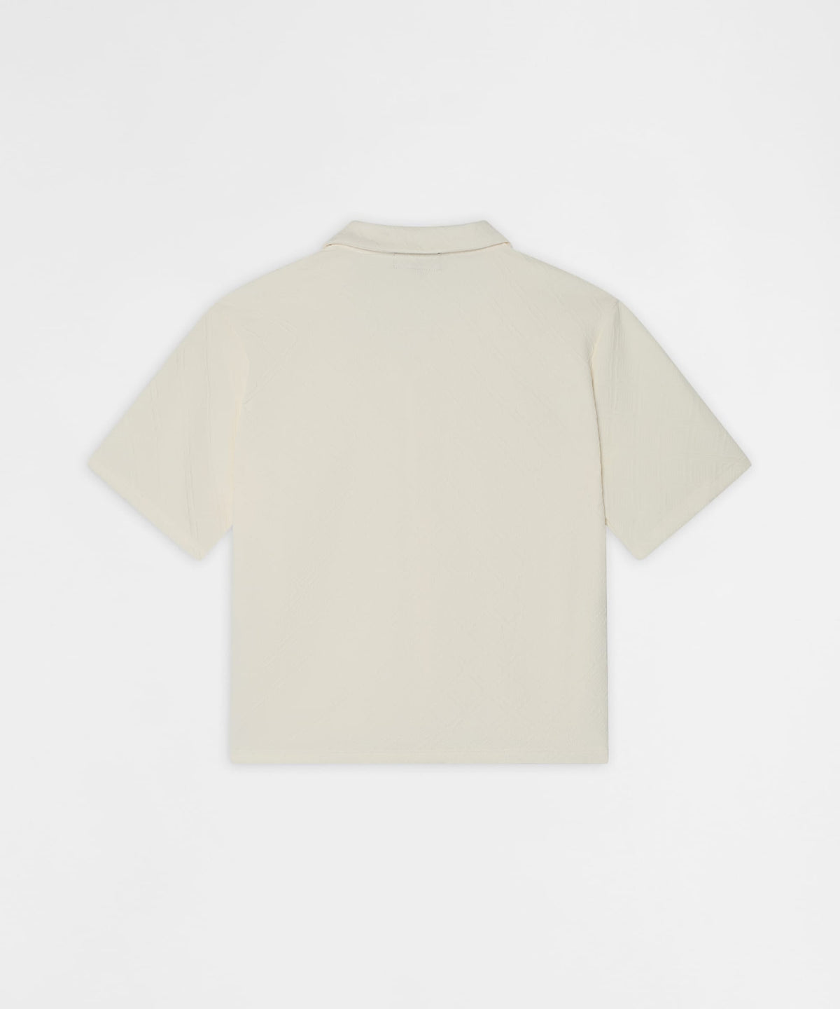 Reason Clothing Deals Essential Button-Down Textured Short Sleeve Shirt - Beige