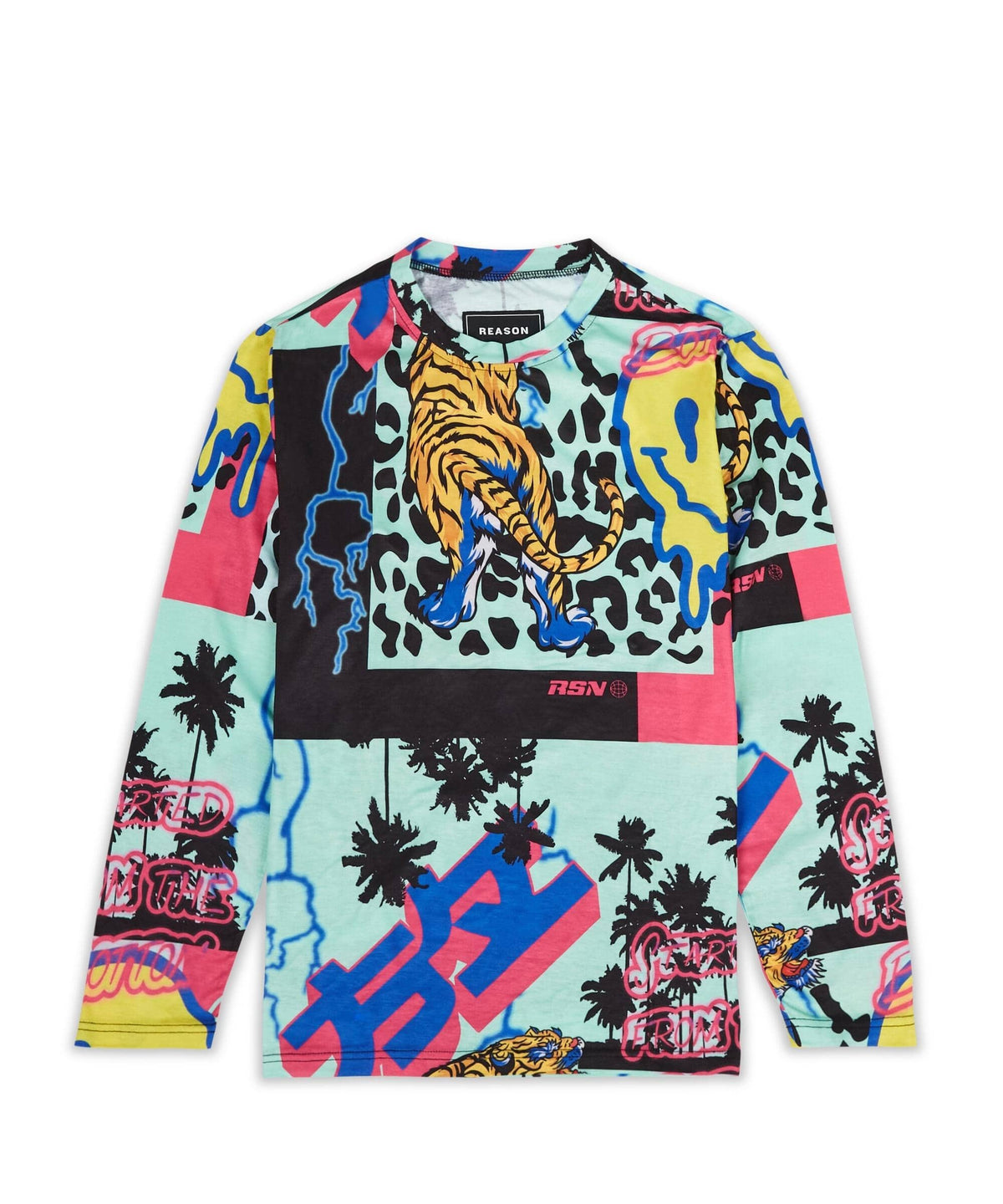 Reason Clothing Classic Drippy Long Sleeve Tee