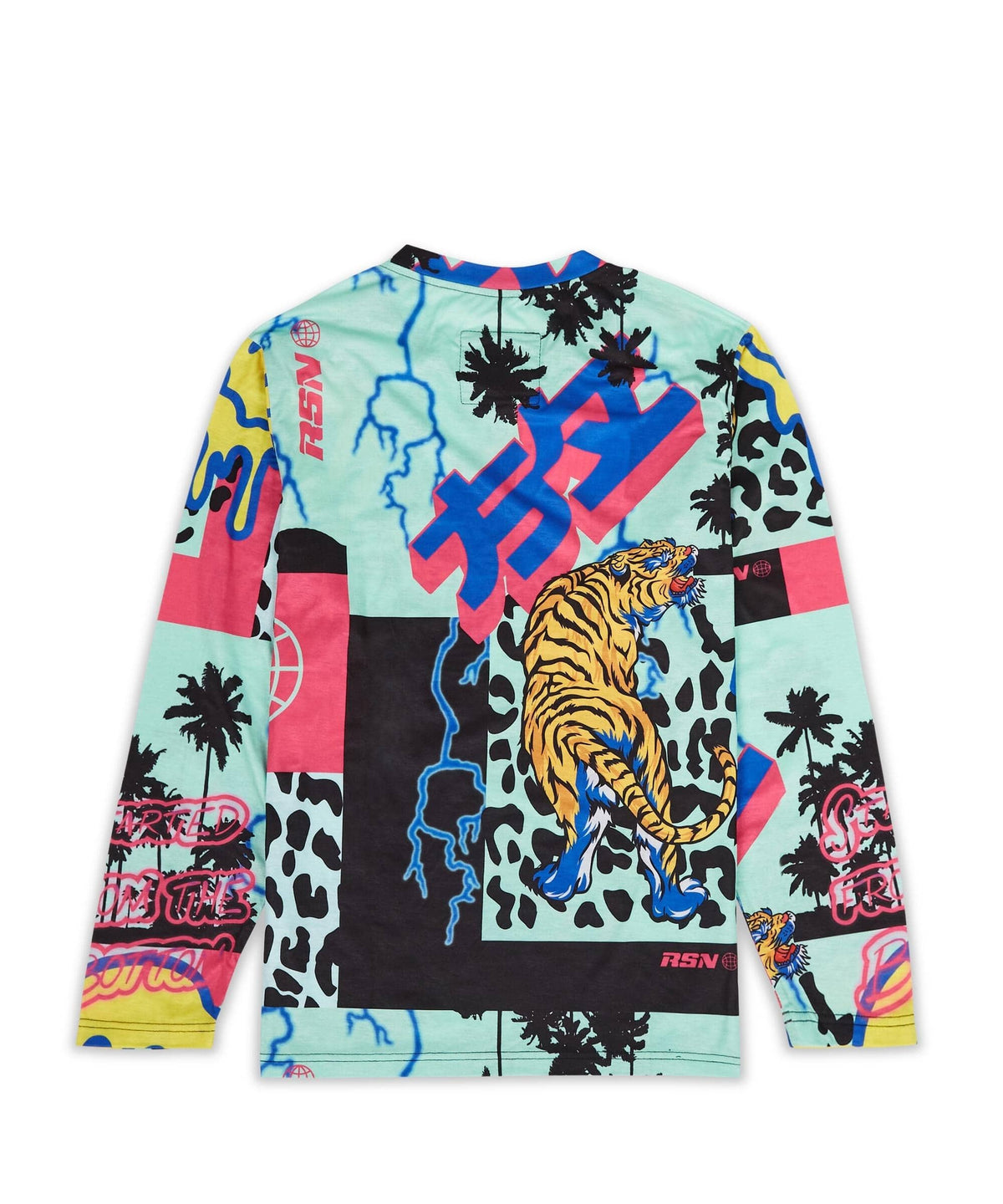 Reason Clothing Classic Drippy Long Sleeve Tee
