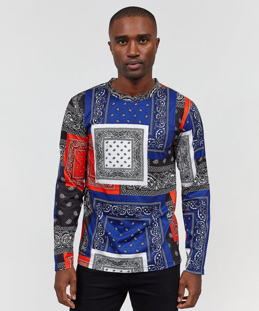 Reason Clothing Customer Favorite Flag Long Sleeve Tee